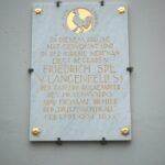 Am Grab von Friedrich Spe