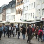 Auf dem Weg zum Hauptmarkt