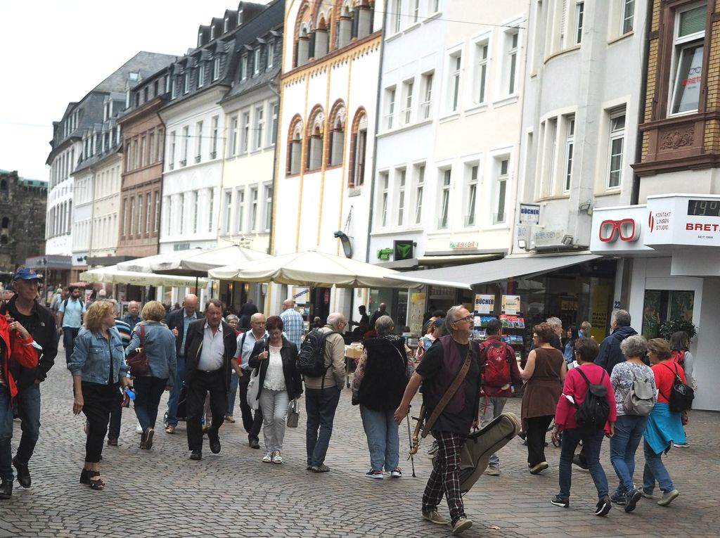 Auf dem Weg zum Hauptmarkt