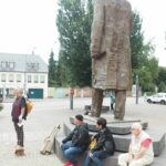 An der Karl Marx Statue